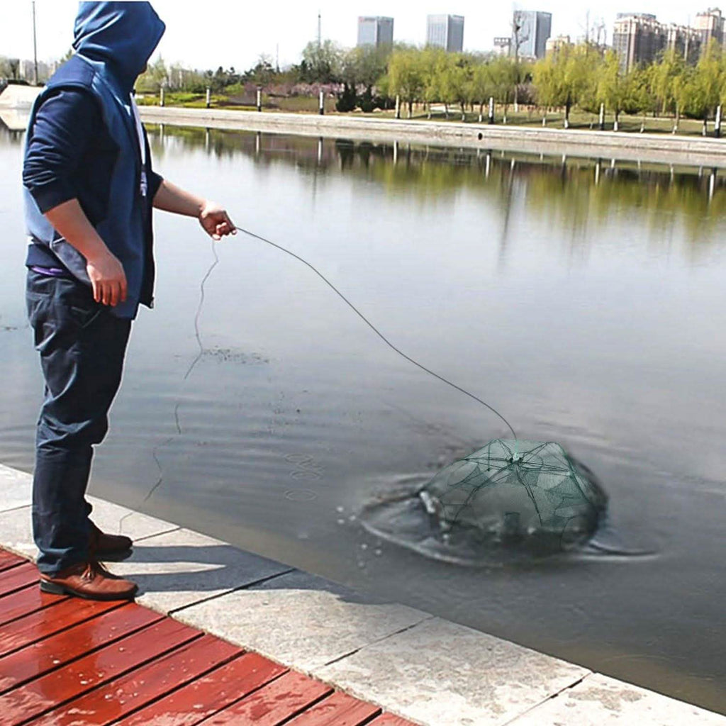 Fishing Trap Net Portable - Fishing Bait Trap