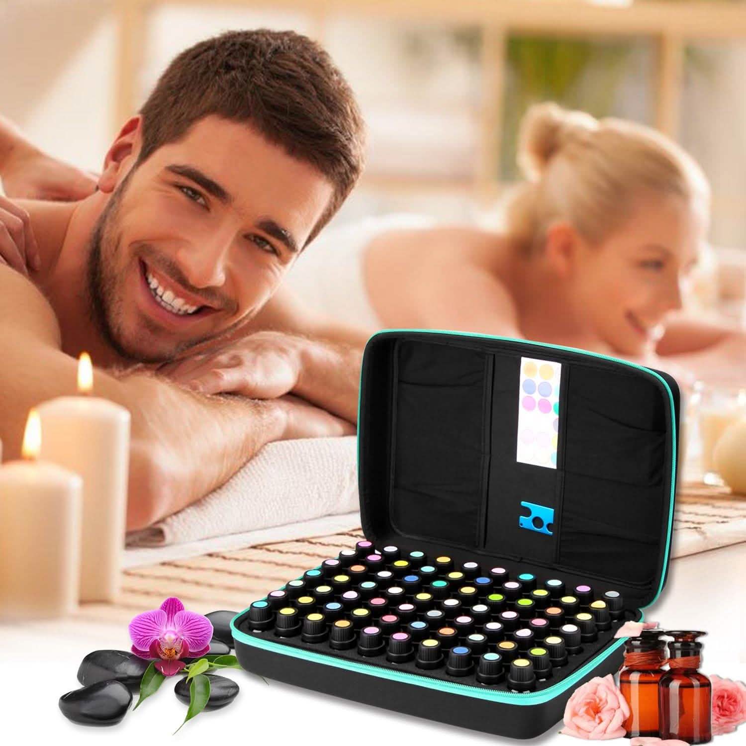 FITNATE Essential Oils Storage for 70 Bottles