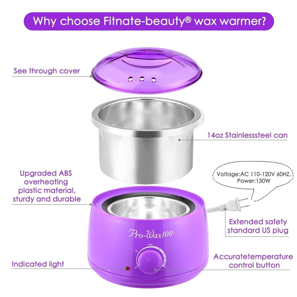 Fitnate Hair Removal Hot Wax Warmer Set