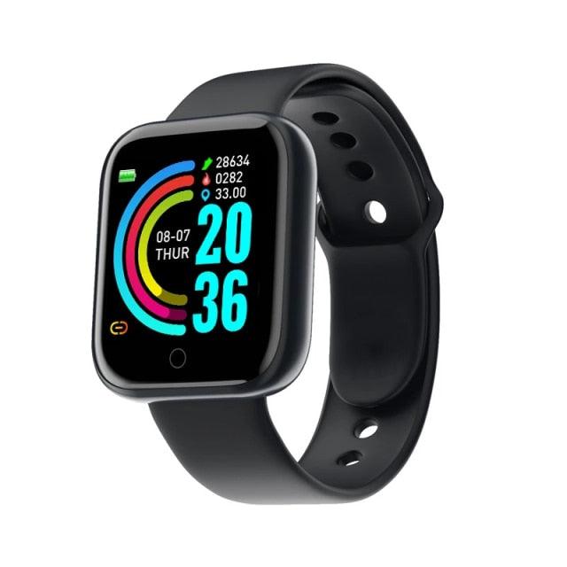 Fitness Wristwatch Color Screen Smart Sport Bracelet Activity Running Activity Fitness Tracker Smartwatch Heart Rate Monitor Waterproof Fitness Tracker Heart Rate For Children Men Women
