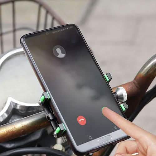 Five-Jaw Mobile Phone Holder Motorcycle Navigation Support Smartphone Bracket