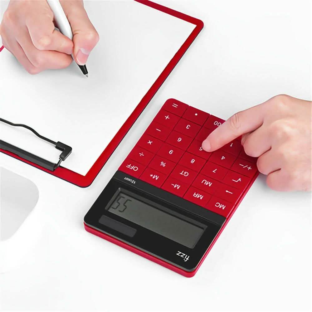 Fizz FZ66806 Calculator Double Power Desk Calculator
