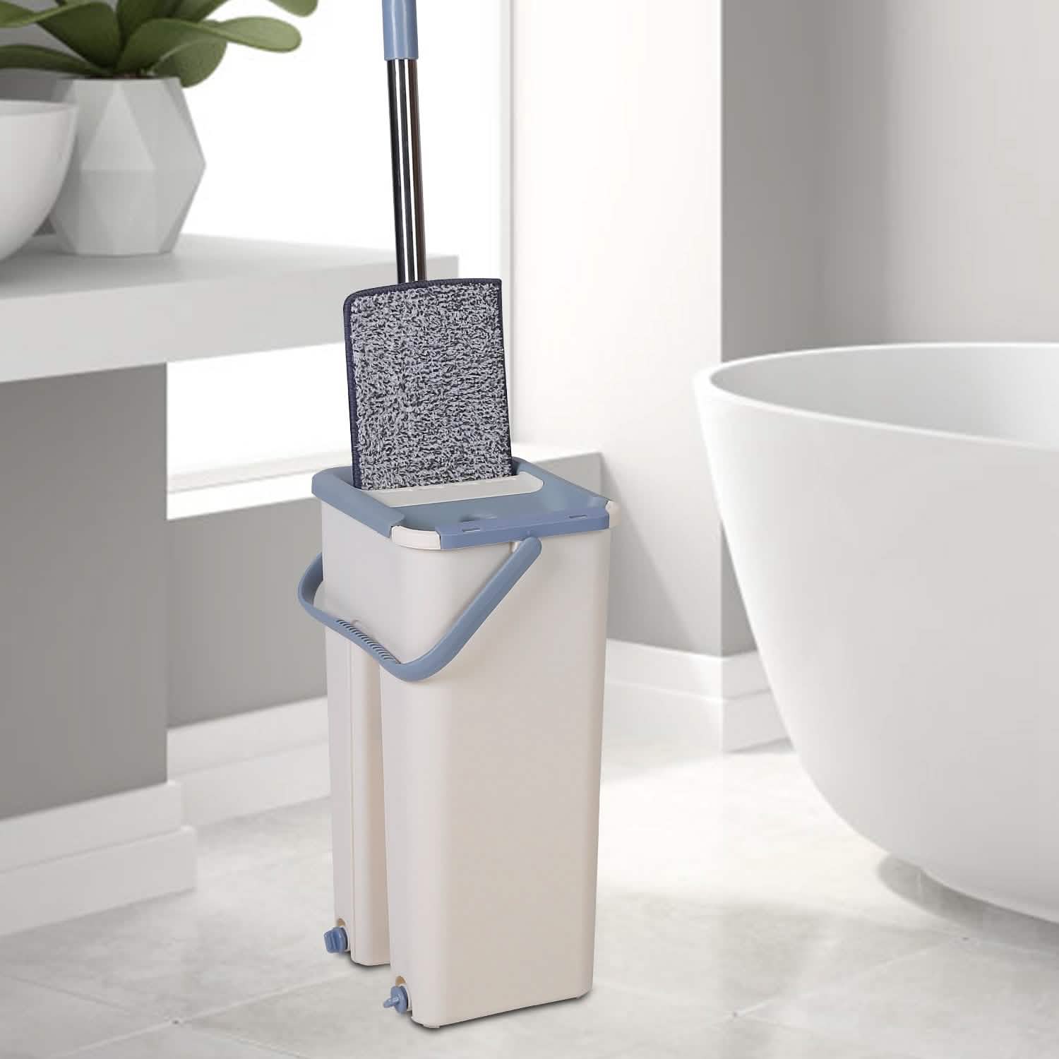 Flat Floor Mop Bucket Set