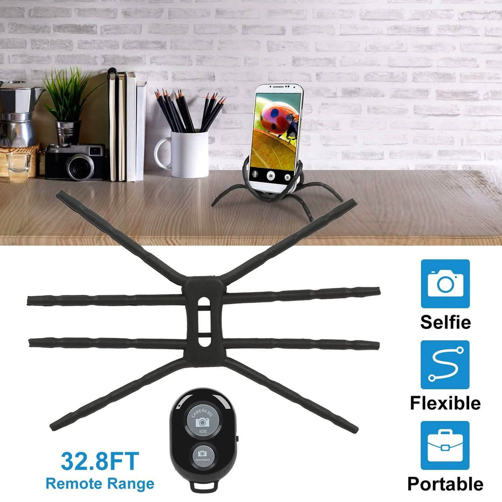 Flexible Spider Phone Stand Remote Cradle