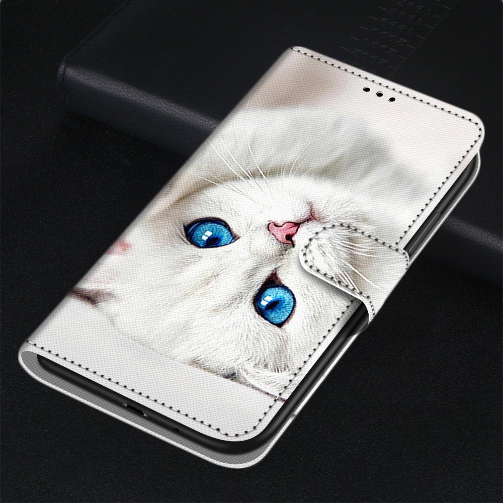 Flip Case For Xiaomi Redmi 9 9A 9C NFC 8 8A Case Leather Silicone Wallet Cover For Xiomi Redmi Note 8 Pro 9 9S 9 Pro Book Cases Premium Leather Magnetic Case Card Slots and Stand Function Protective Case