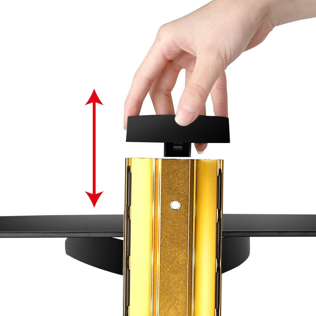 Floating Wall Mounted Strengthened Tempered Glass Shelf