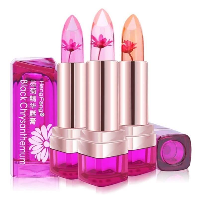 Flower Jelly Color-Changing and Moisturizing Lip Balm