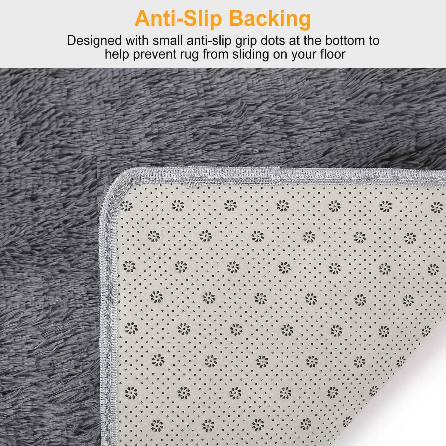 Fluffy Bedroom Anti-Skid Rug