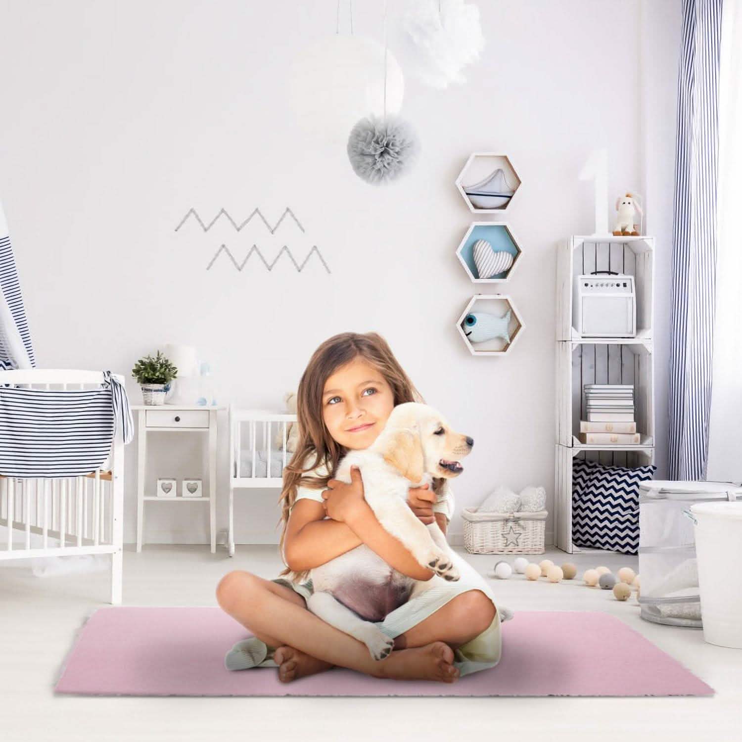 Fluffy Bedroom Anti-Skid Rug