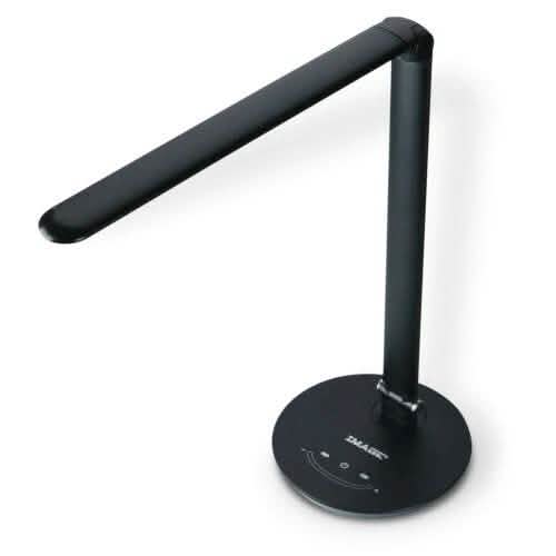 Foldable AC LED Desk Table Lamp Adjustable Touch Reading USB Rechargeable Port