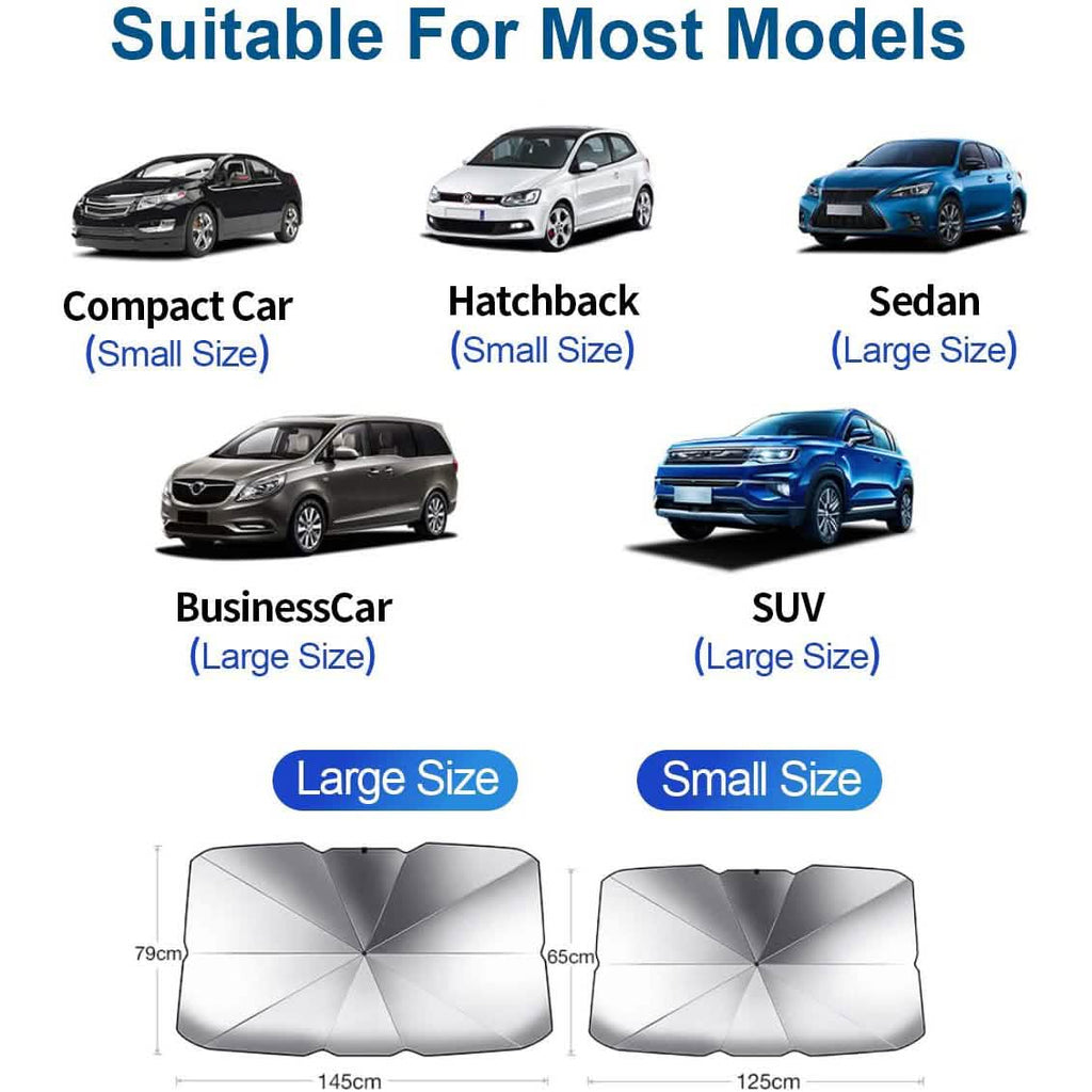 Foldable Car Windshield Sunshade
