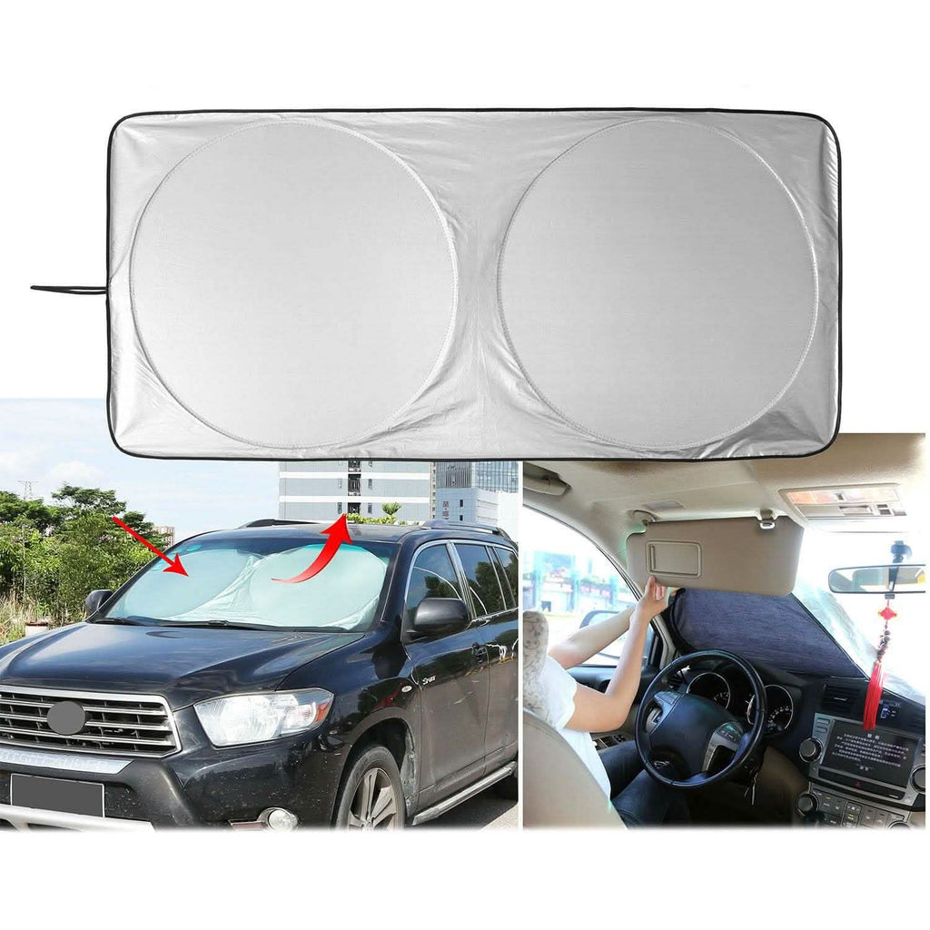 Foldable Car Windshield Visor Sunshade