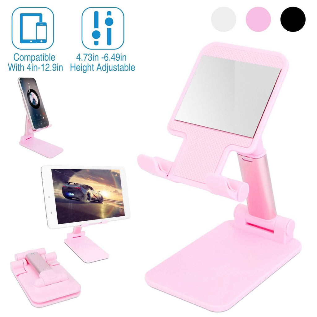 Foldable Desktop Phone Stand Angle Height Adjustable Holder