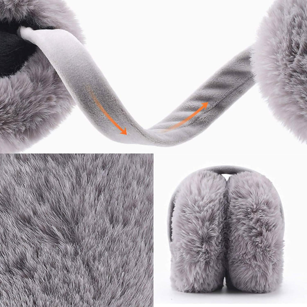 Foldable Faux Fur Warm Earmuffs