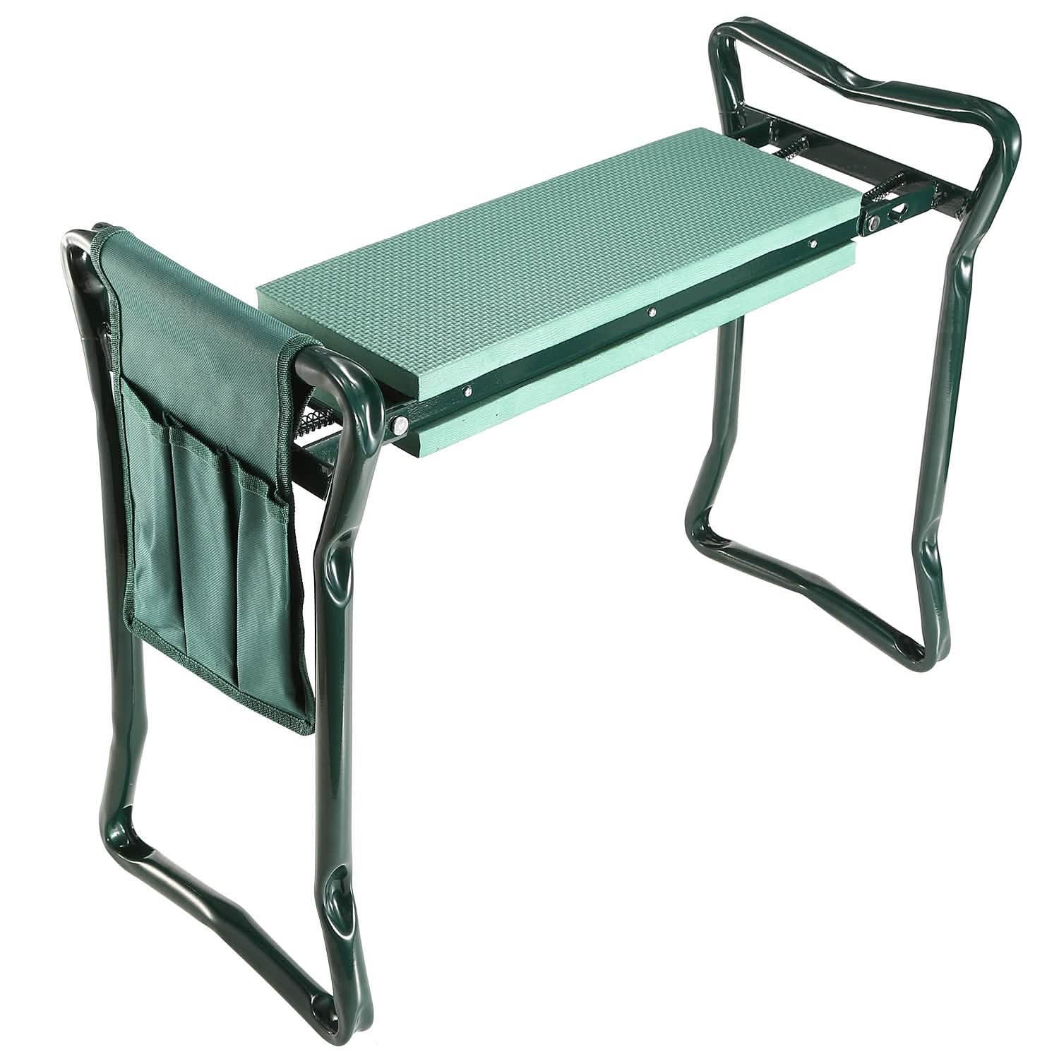Foldable Garden Kneeler Seat with Kneeling Soft Cushion Pad