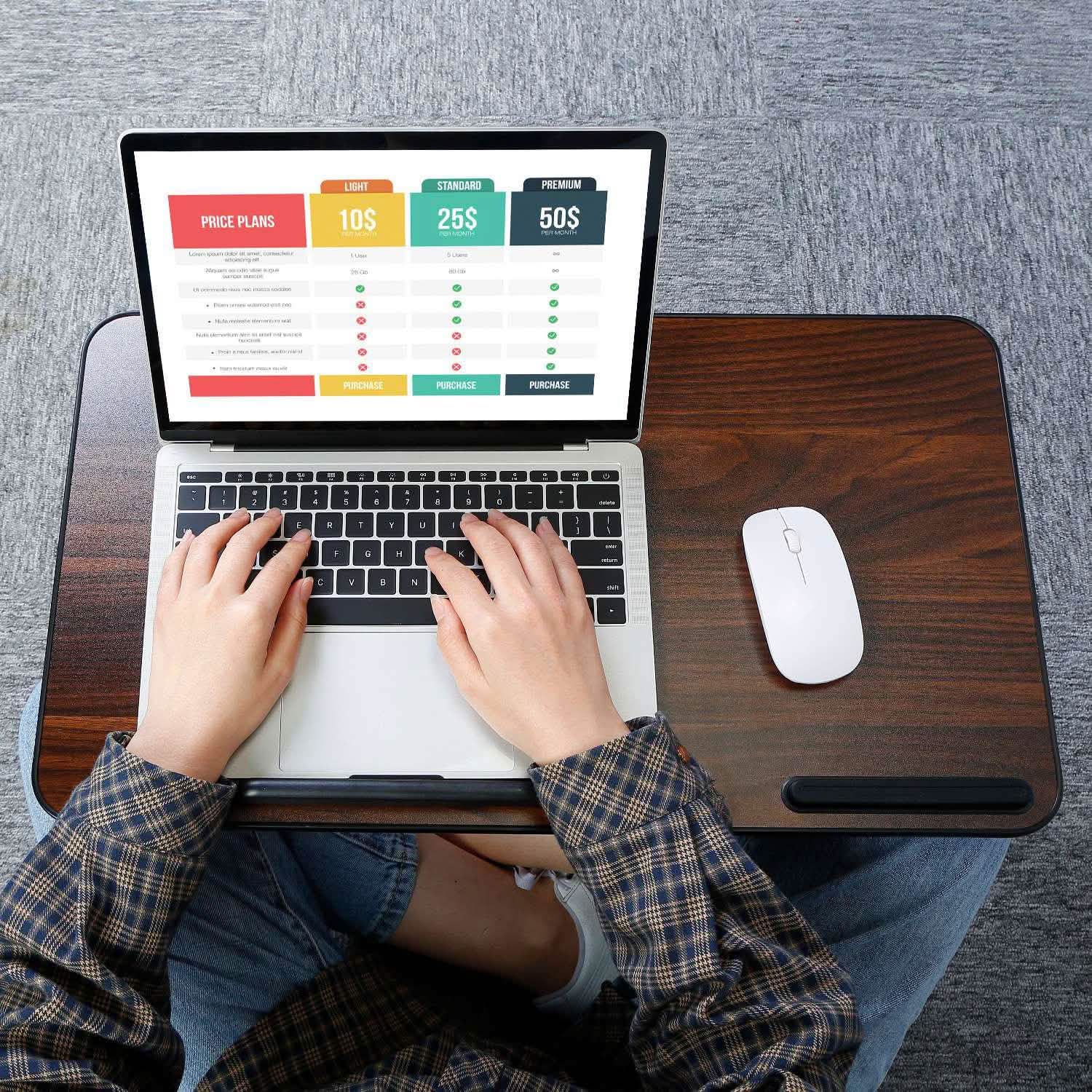 Foldable Laptop Stand Desk Height