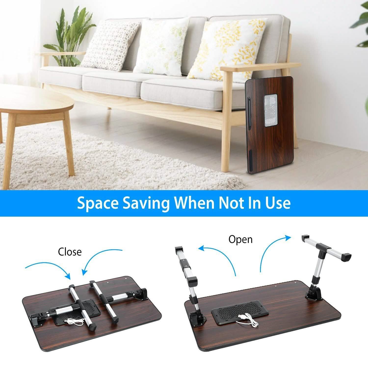 Foldable Laptop Stand Desk Height