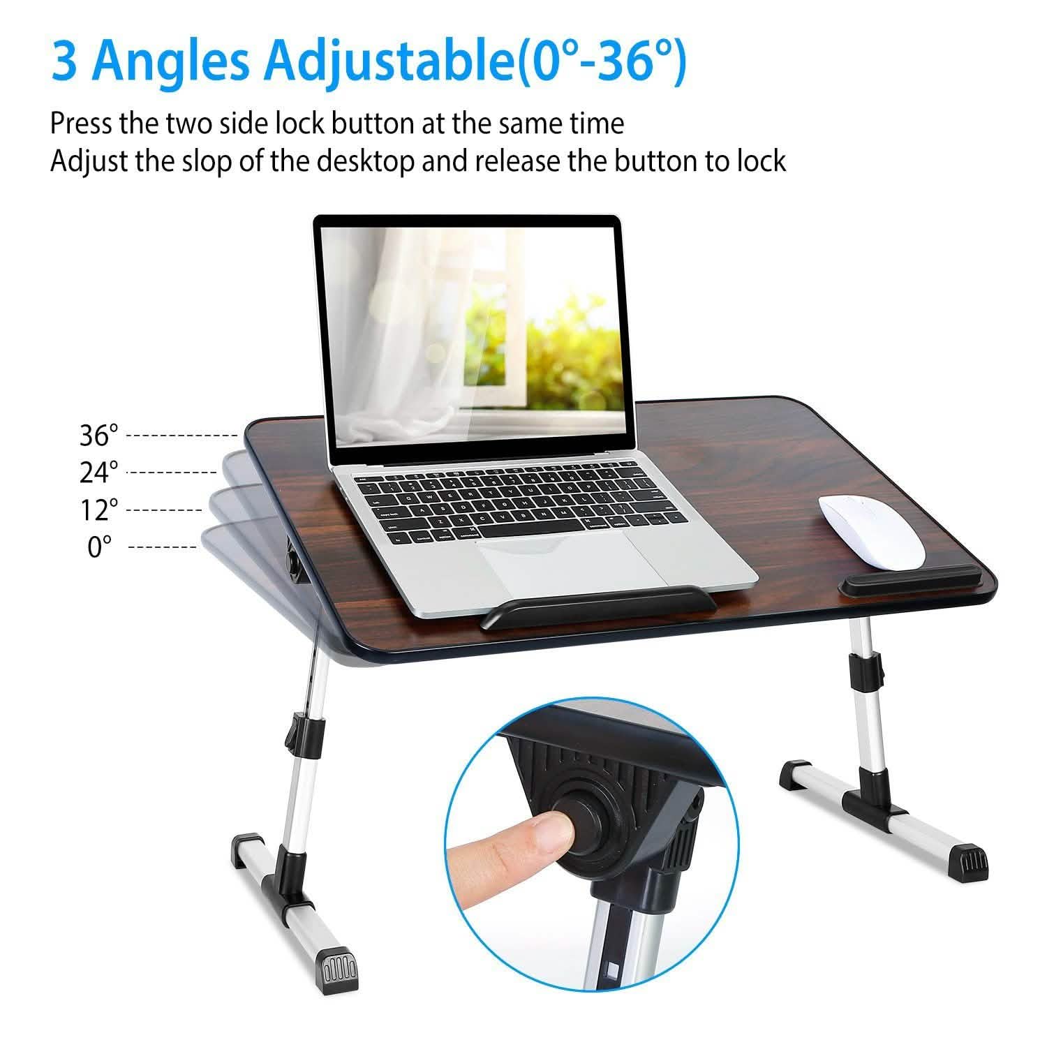 Foldable Laptop Stand Desk Height