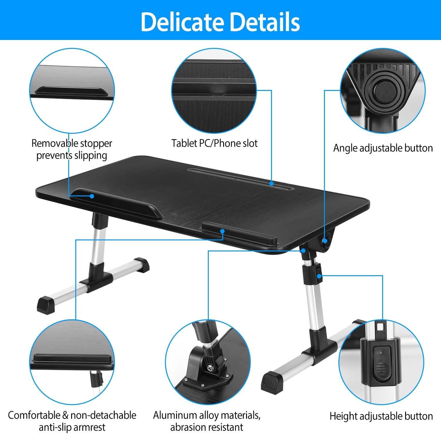 Foldable Laptop Stand Height Angle
