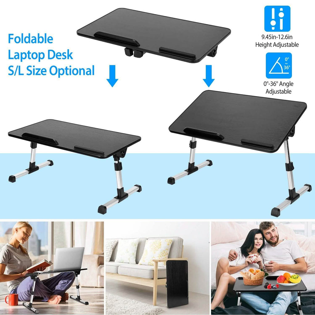 Foldable Laptop Stand with Adjustable Height Angle
