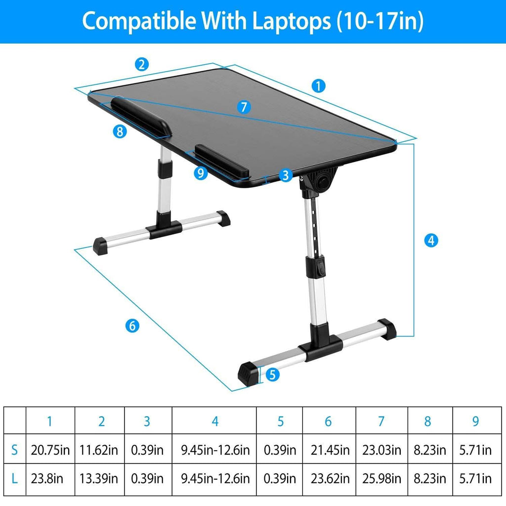Foldable Laptop Stand with Adjustable Height Angle