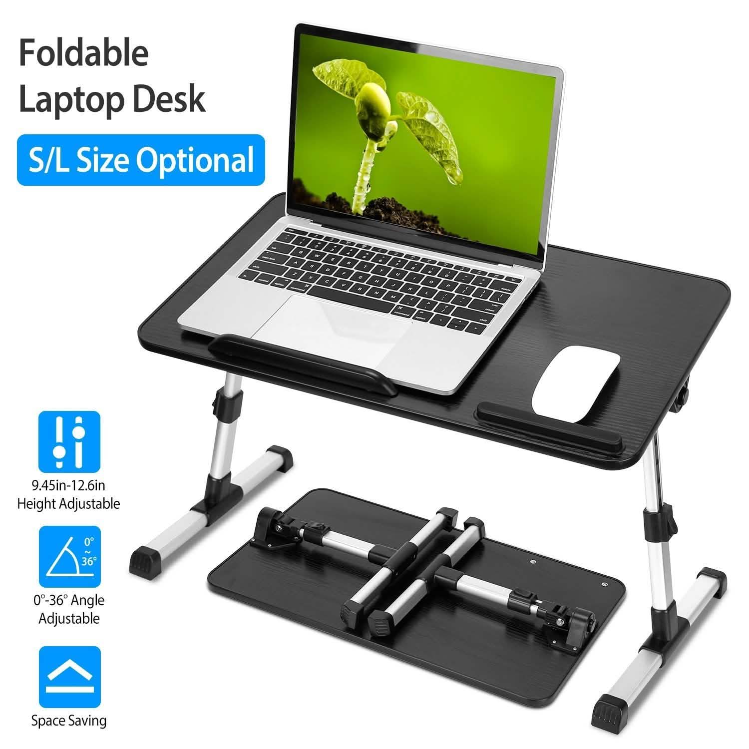 Foldable Laptop Stand with Adjustable Height Angle