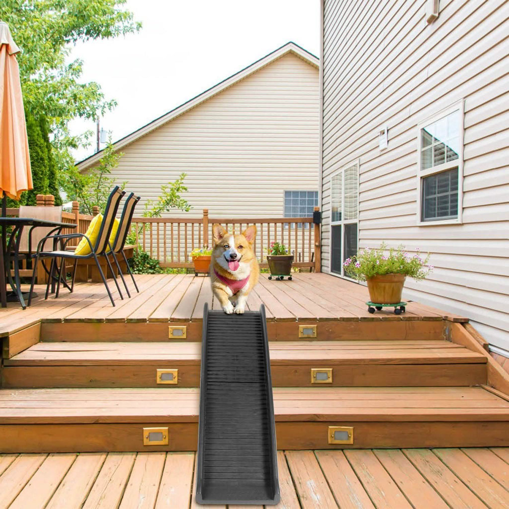 Foldable Pet Ramp Non Slip Ladder