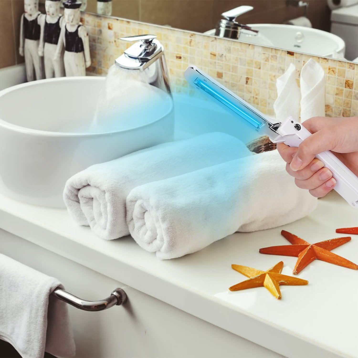 Foldable UV Sanitizer Light Sterilizer Wand