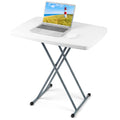 Folding Height Adjustable Snack Table