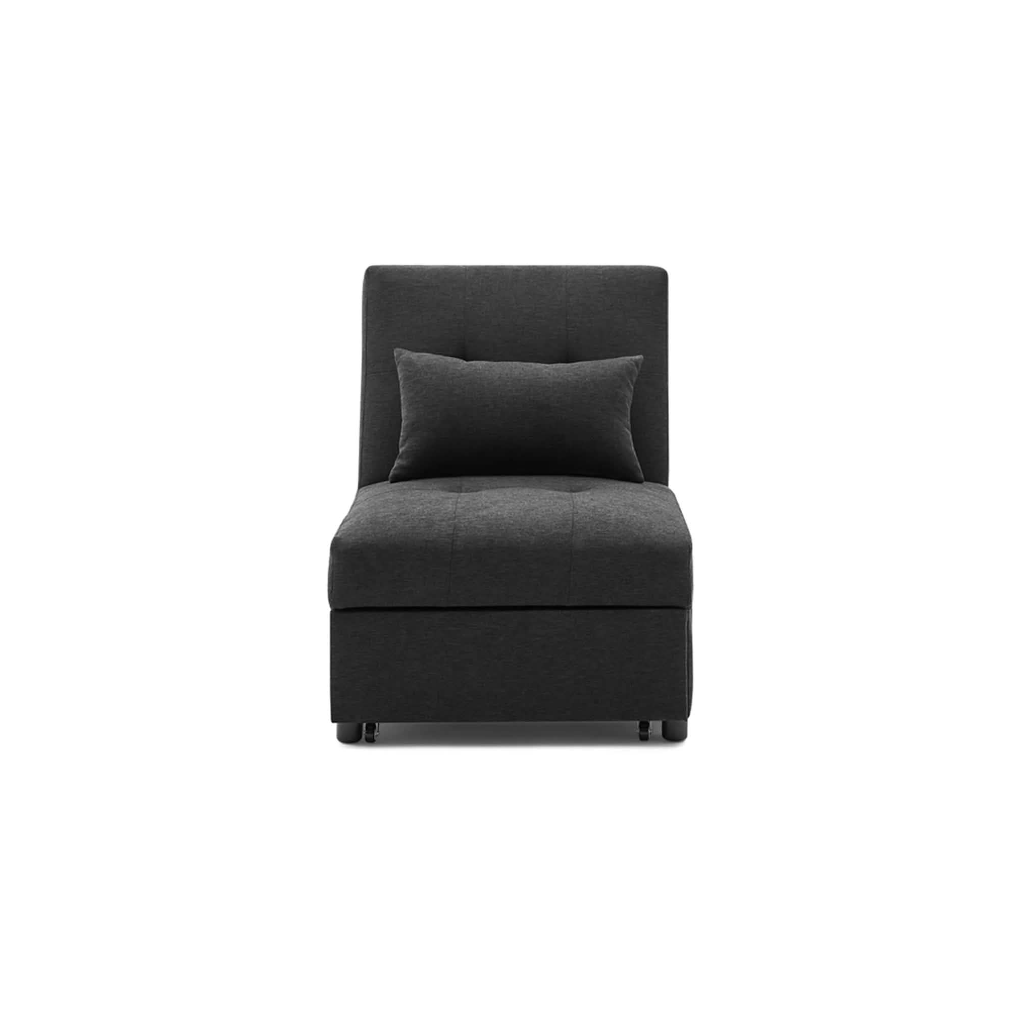 Folding Ottoman Sofa Bed Convertible Upholstered Daybed