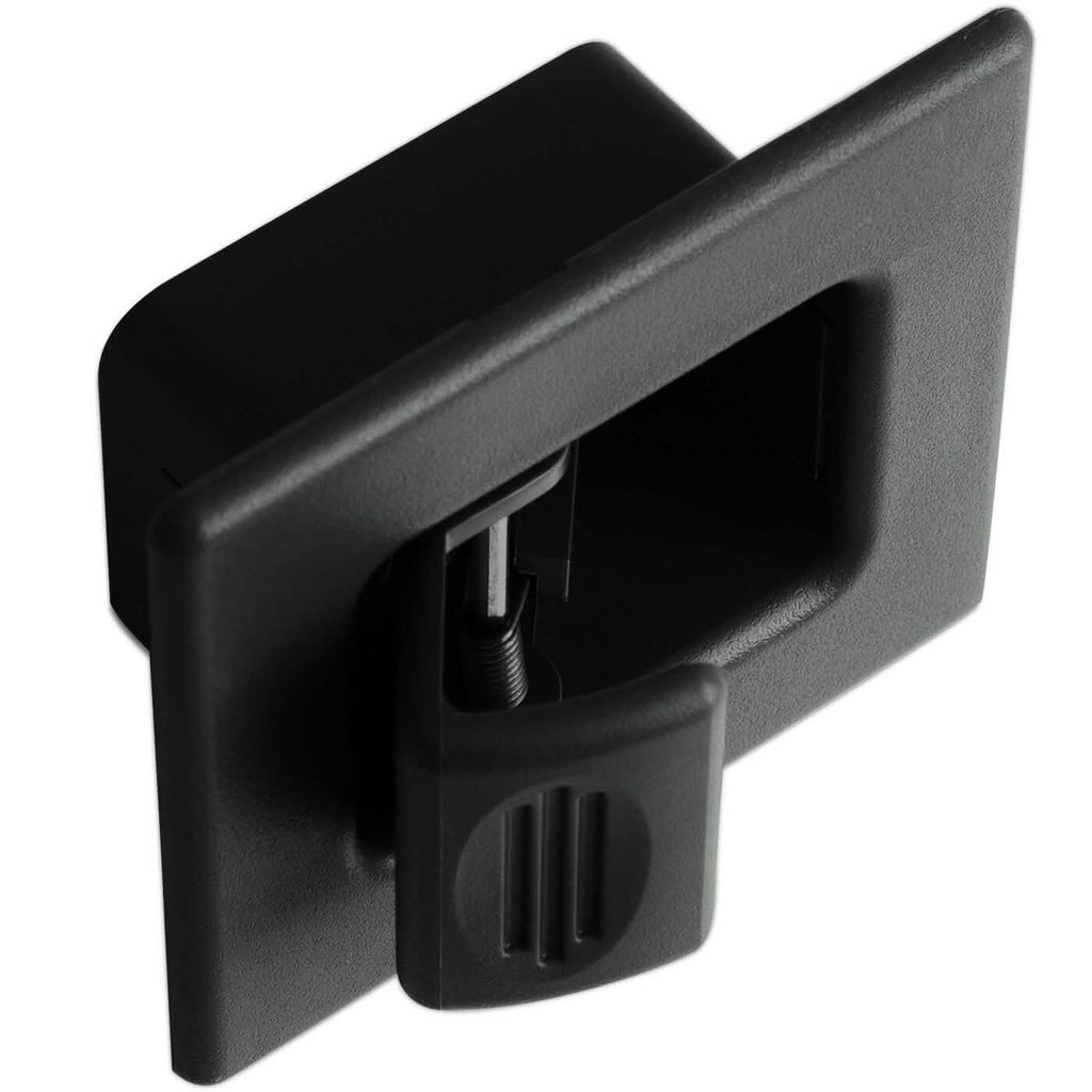 Folding Seat Latch Fits 00-07 GM Chevy Black Rear Bucket Release Lock Button