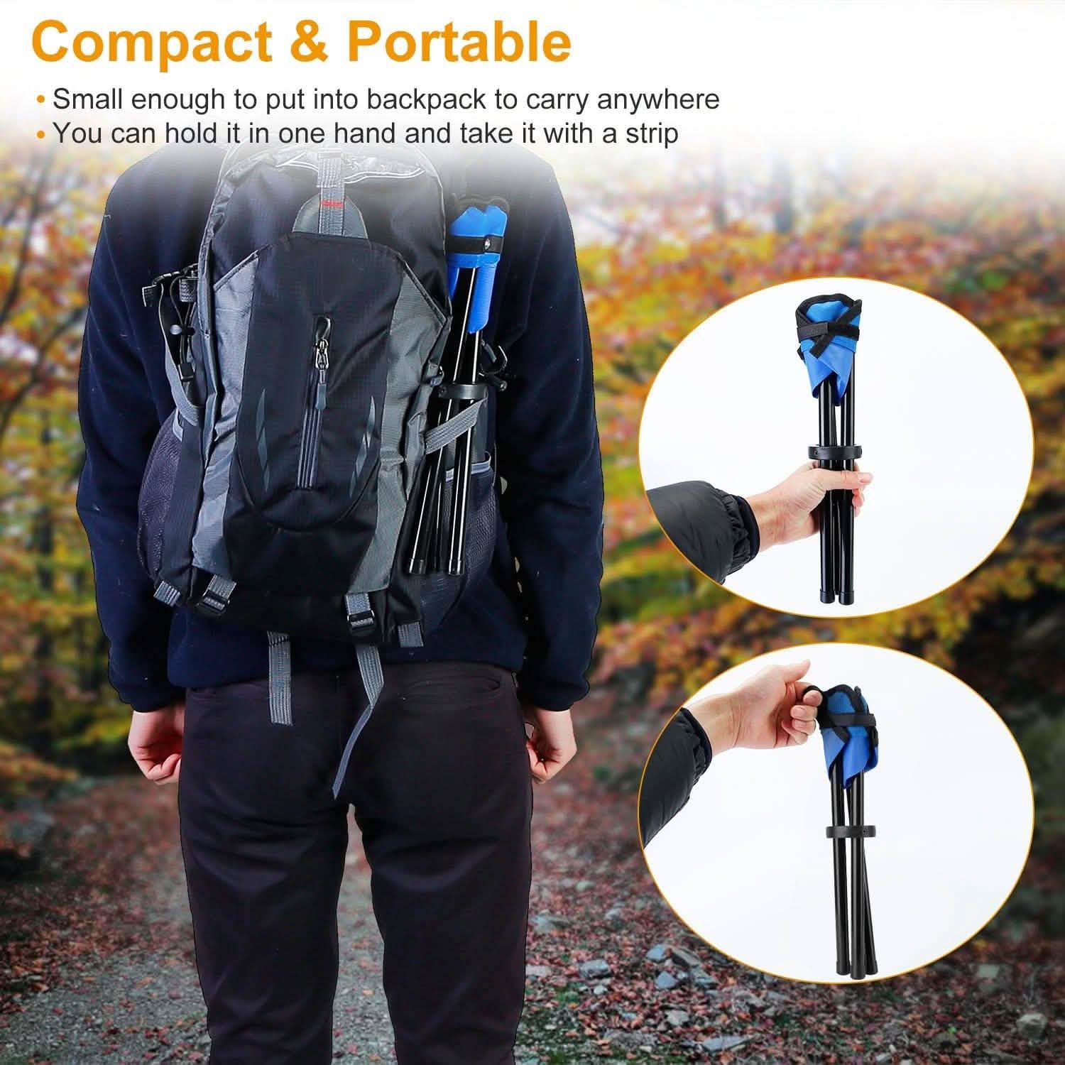 Folding Tripod Stool Outdoor Foldable Travel Chair