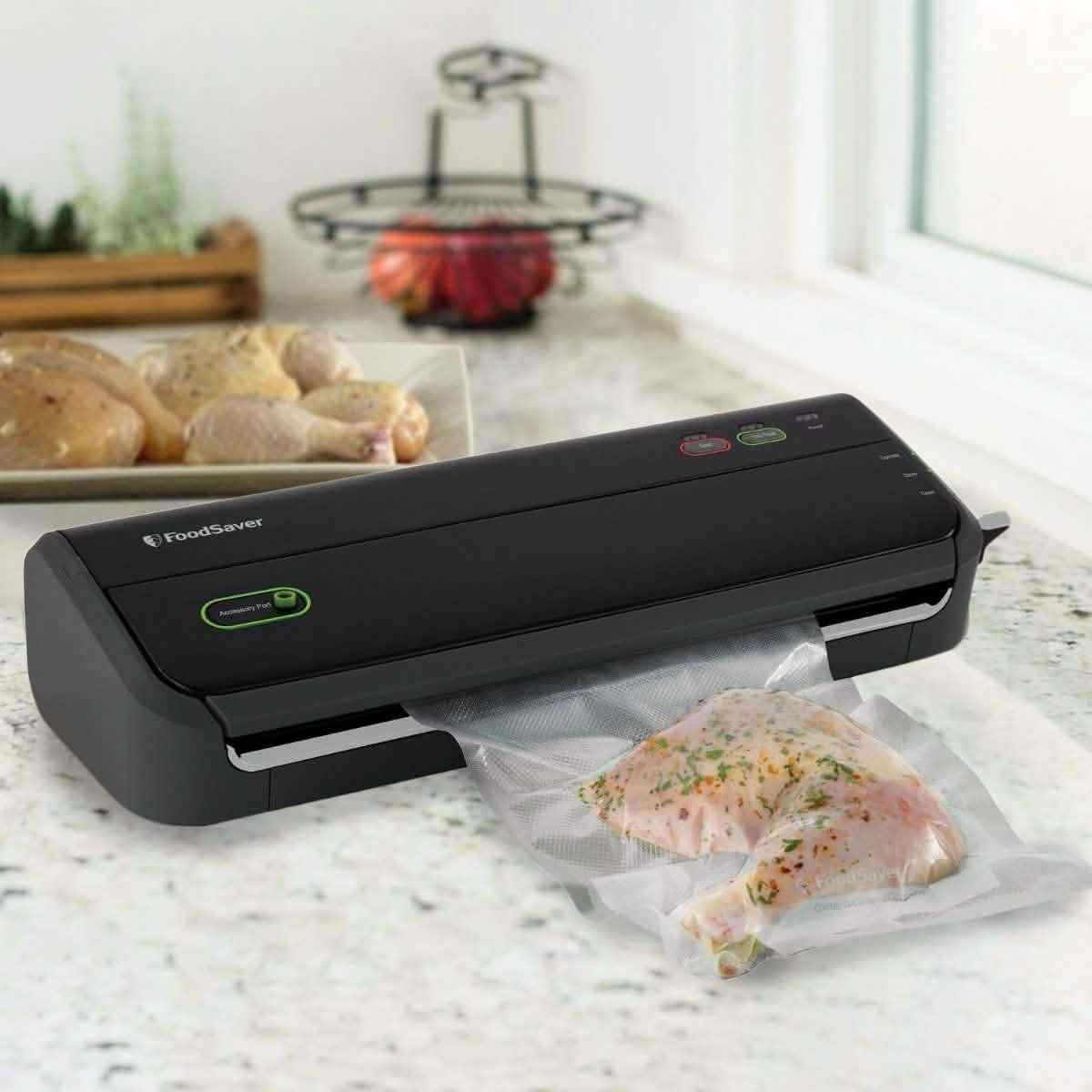 FoodSaver Vacuum Sealer System with Starter Bags & Rolls