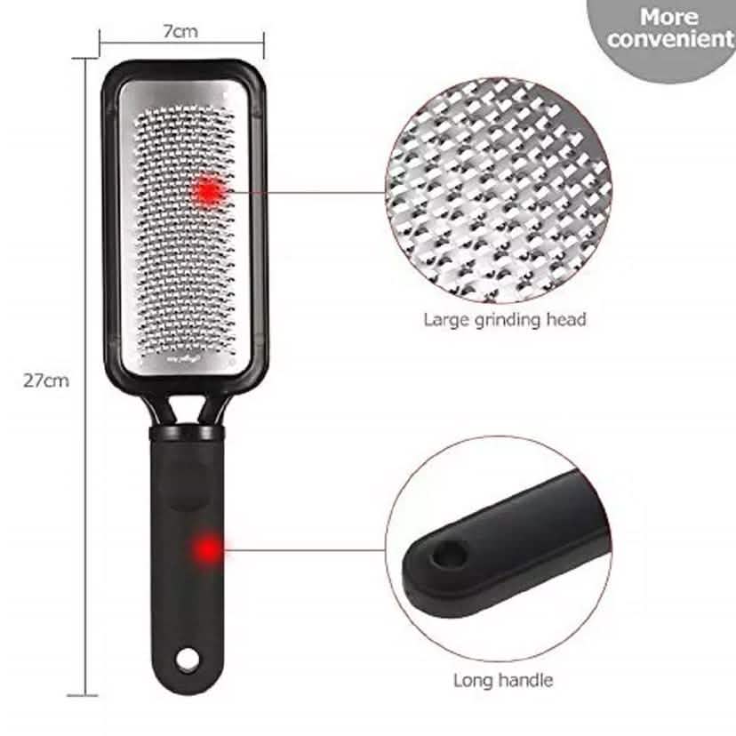 Foot Rasp File Pedicure Callus Remover Hard Dead Skin Scrubber Microplane