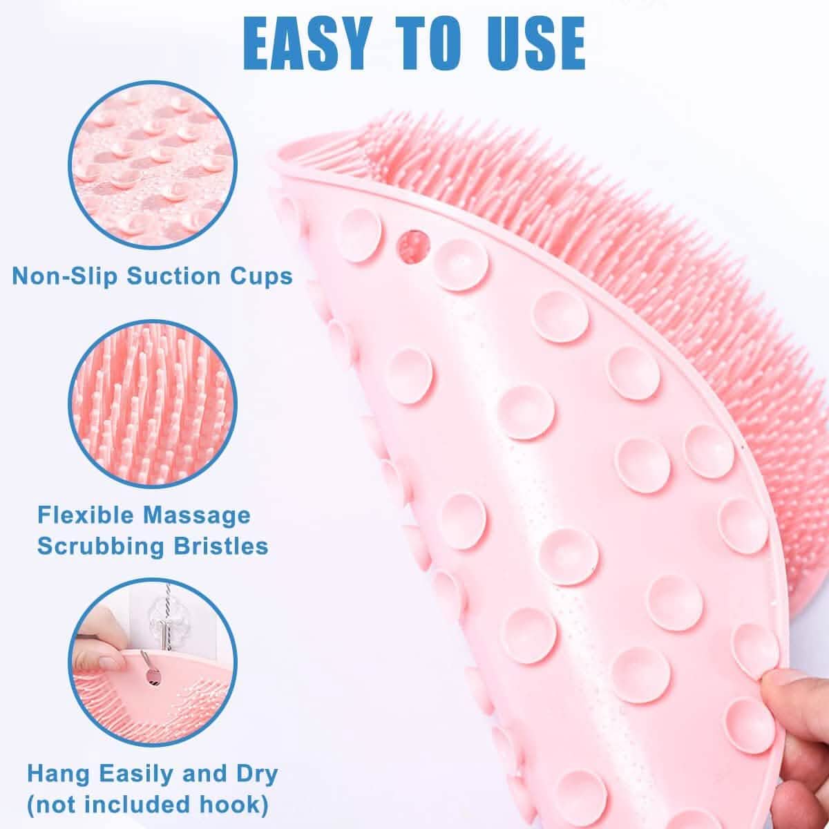 Foot Scrubber Back Brush Bathroom Massager