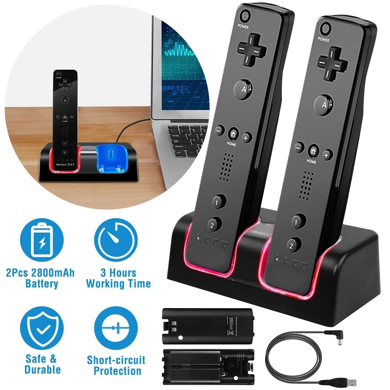 For Wii Remote Controller Charger