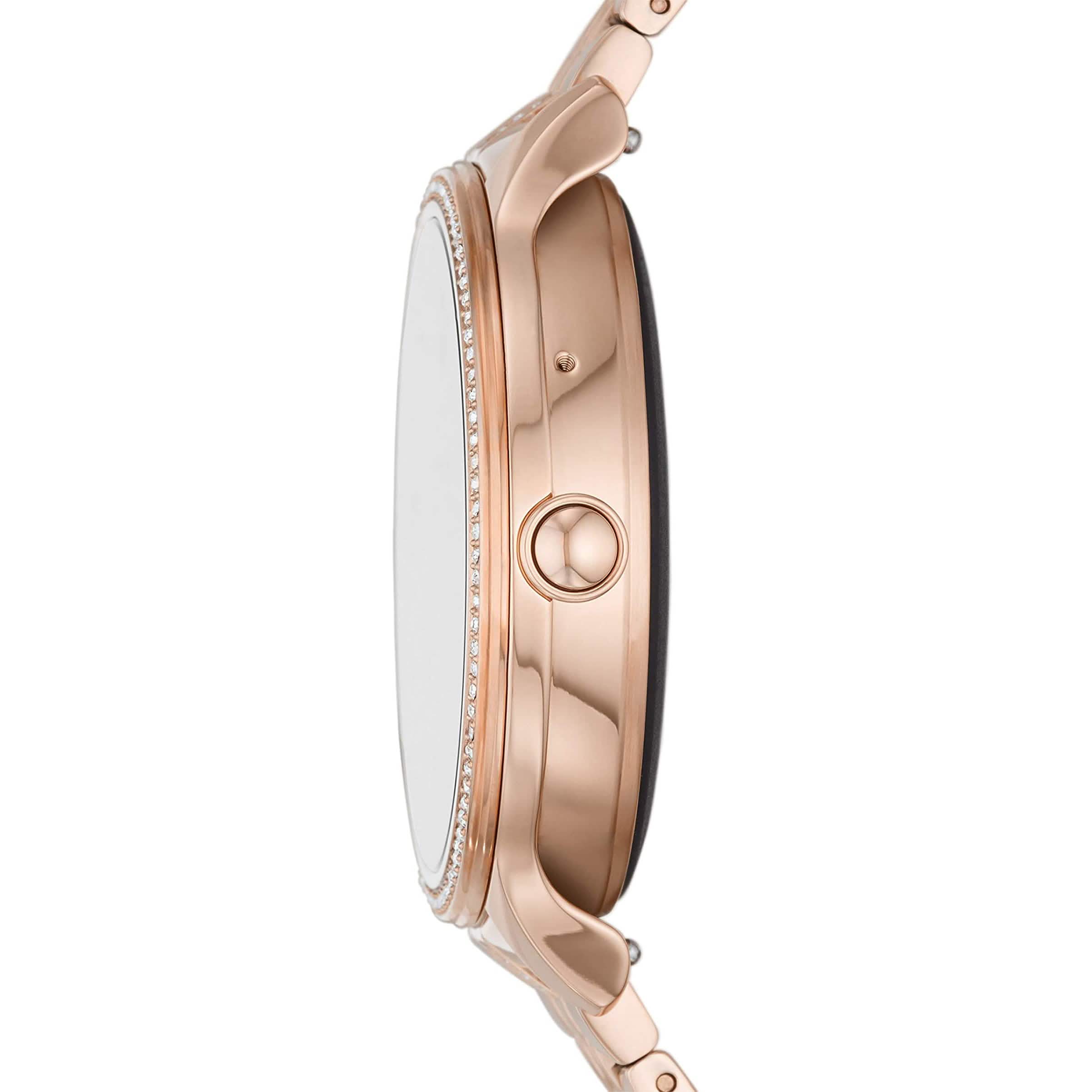 Fossil 42mm Gen 5E Stainless Steel Touchscreen Smart Watch with Heart Rate