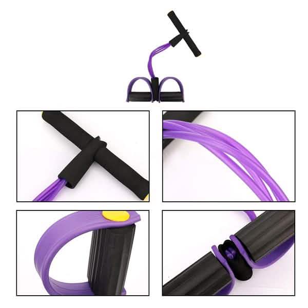 Four Tube Home Rope Pedal Exerciser