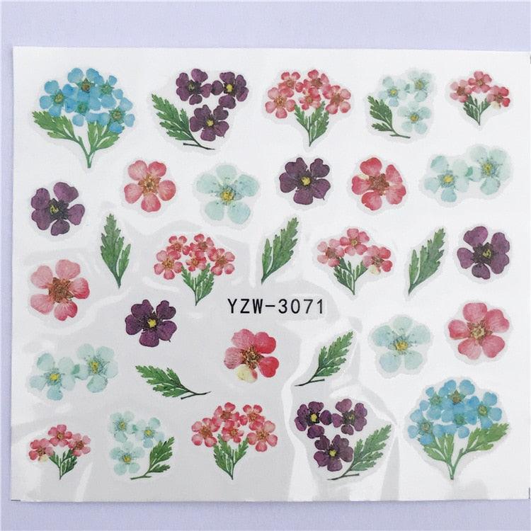 Fox Wolf Animal 3D Embossed Nail Sticker Flower Adhesive Manicure Slider Nail Art Tips Decorations Decals Manicure Design Golden Firework Star Accessories Heart Nail Art Stickers Glitter Decals Love Nail Sequins Laser Heart Nail