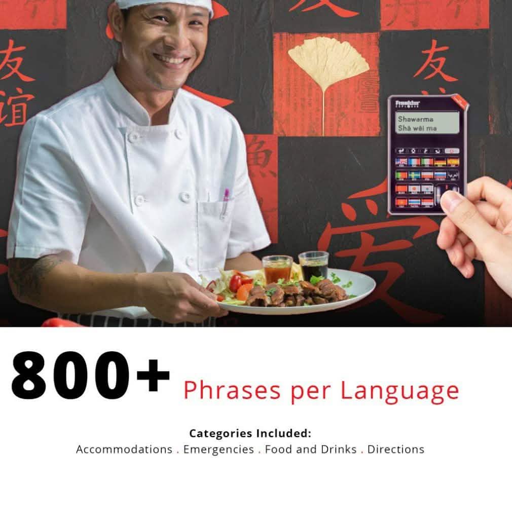 Franklin 16 Language Speaking Phrase Translator (Refurbished)