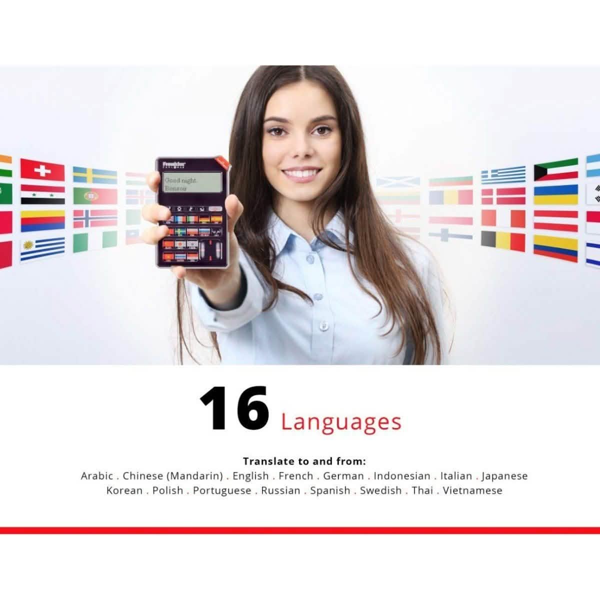 Franklin 16 Language Speaking Phrase Translator (Refurbished)