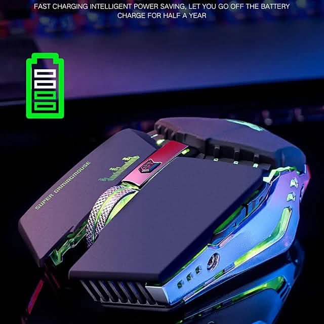 Free Wolf X11 Wireless 2.4G Optical Gaming Mouse