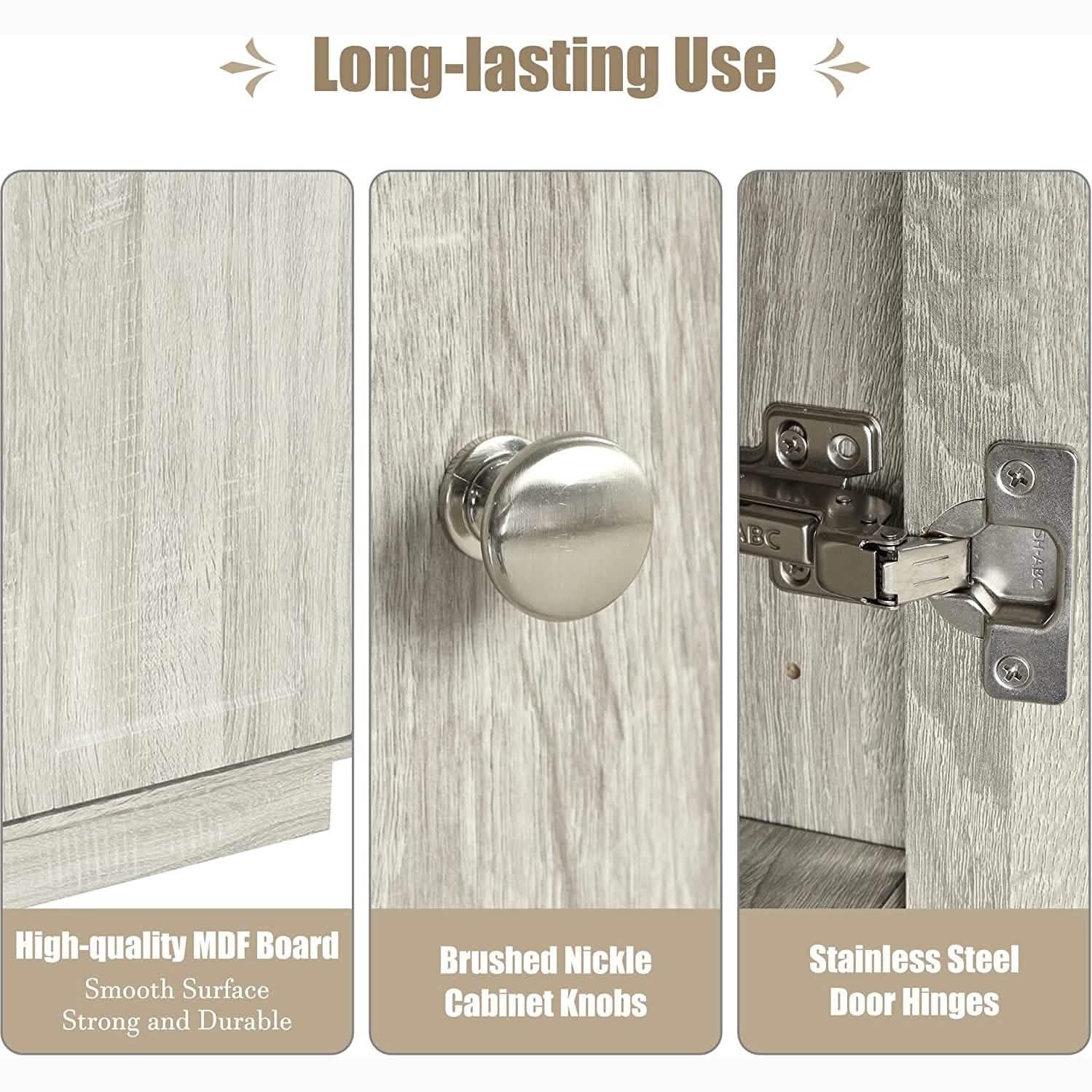 Freestanding Cabinet Bathroom Storage