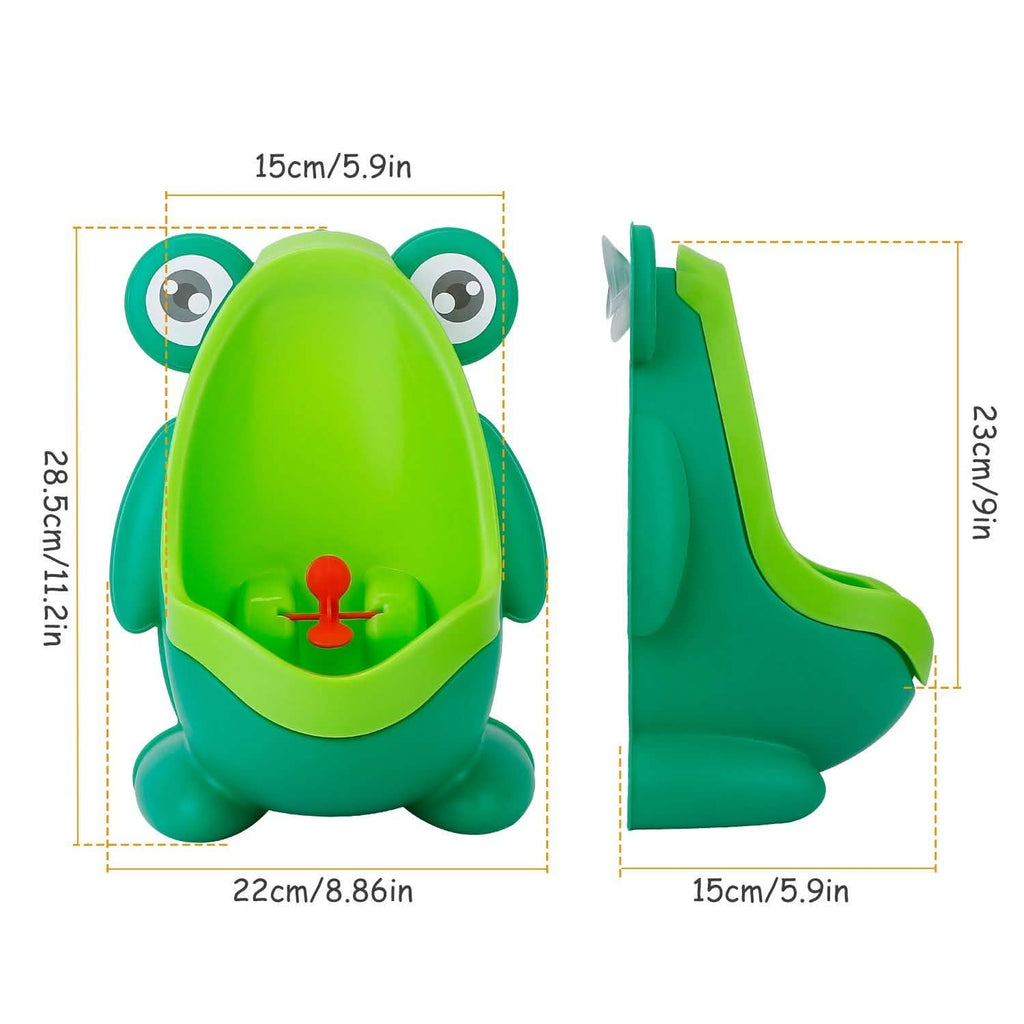 Frog Potty Training Urinal Bathroom with Funny Aiming Target