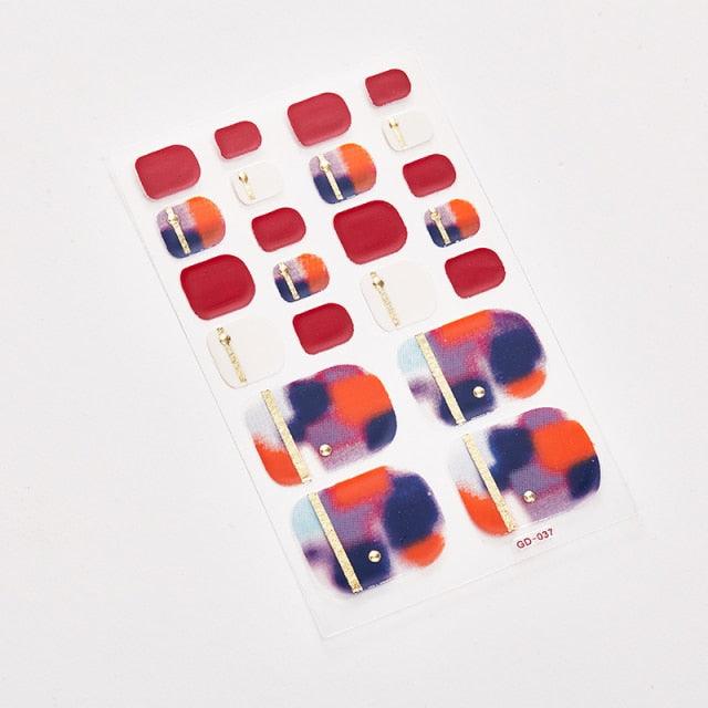 Full Beauty Loveliness Designed Manicure Valentines Nail Art Designer Nail Decals Kids Nails Art Decoration Nail Sticker Set French Tip Guides Stickers French Nail Stickers Form Fringe Guides for Decoration Stencil Tools