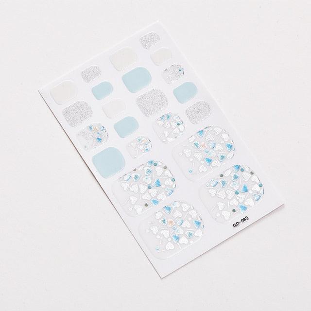 Full Beauty Loveliness Designed Manicure Valentines Nail Art Designer Nail Decals Kids Nails Art Decoration Nail Sticker Set French Tip Guides Stickers French Nail Stickers Form Fringe Guides for Decoration Stencil Tools