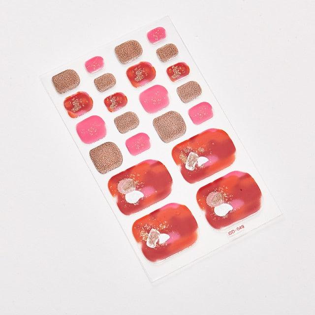 Full Beauty Loveliness Designed Manicure Valentines Nail Art Designer Nail Decals Kids Nails Art Decoration Nail Sticker Set French Tip Guides Stickers French Nail Stickers Form Fringe Guides for Decoration Stencil Tools