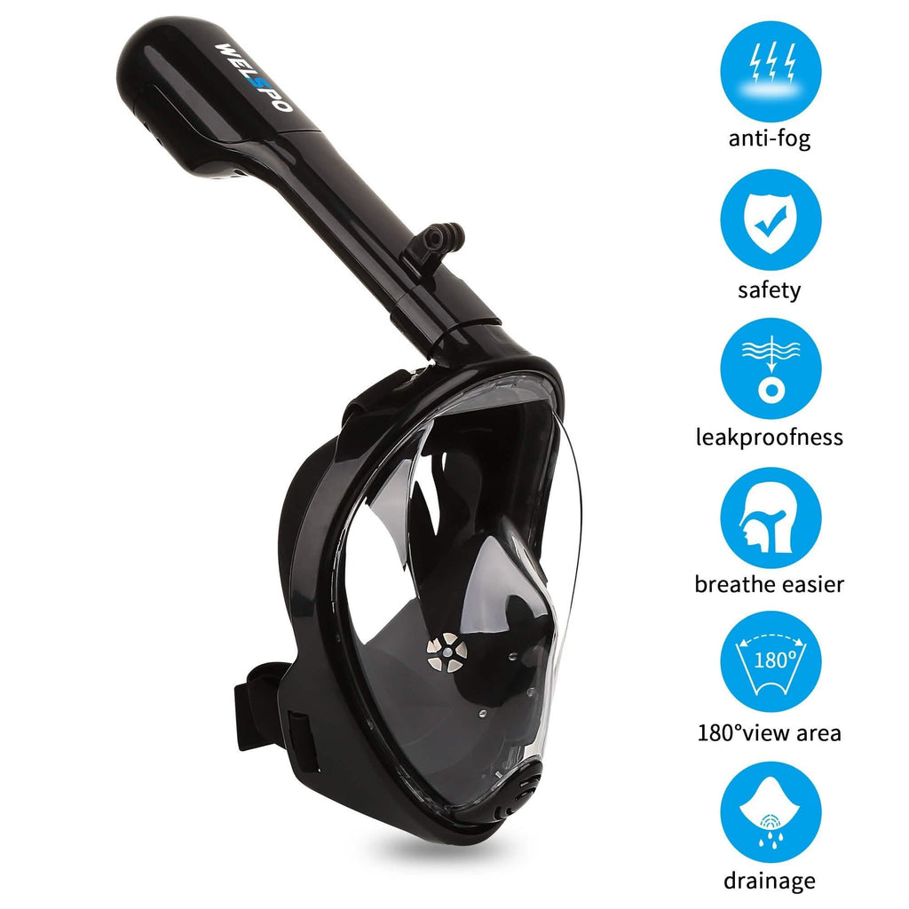 Full Face Mask Swimming Underwater Diving Snorkel Scuba