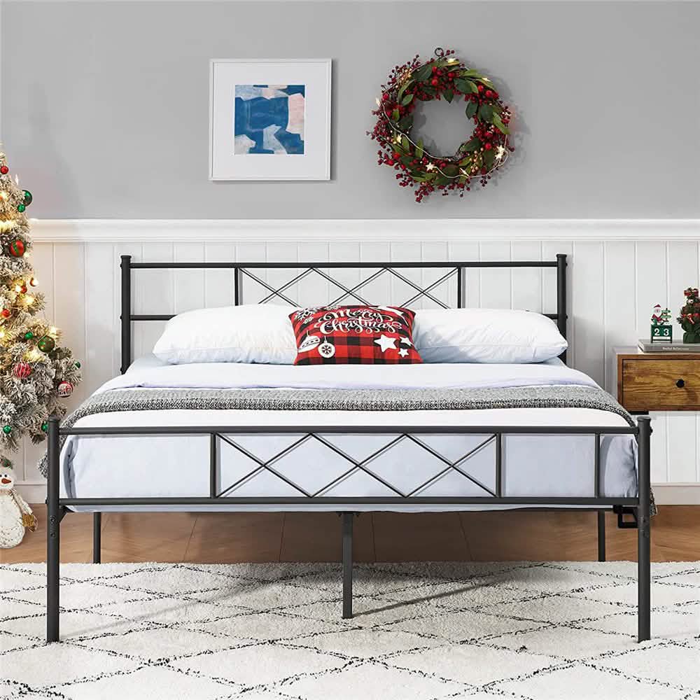 Full Size Bed Frame with Headboard