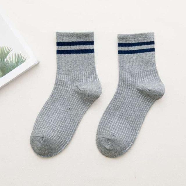Funny Cute Cotton Crew Socks Women Fashion Colorful  Retro Long Socks New Year Christmas Gifts For Men And Women